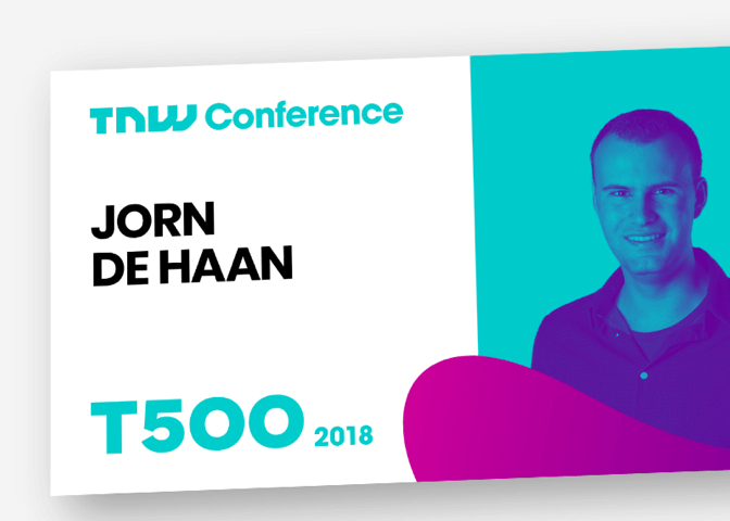 The Next Web T500 2018 - Jorn de Haan